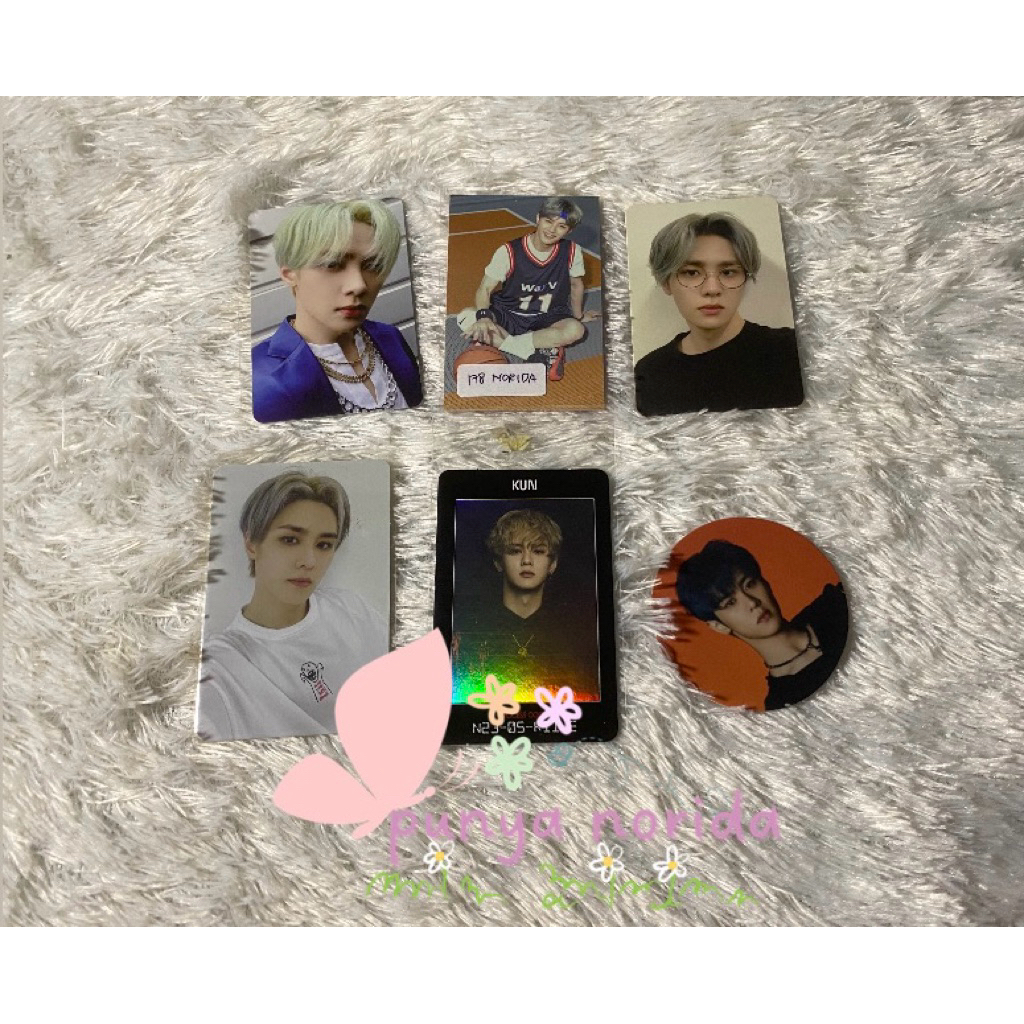 (OFICIAL) Photocard PC NCT WAYV Kun Past Reso Sg20 Future Reso Kihno Depart Acces Card Circle Card
