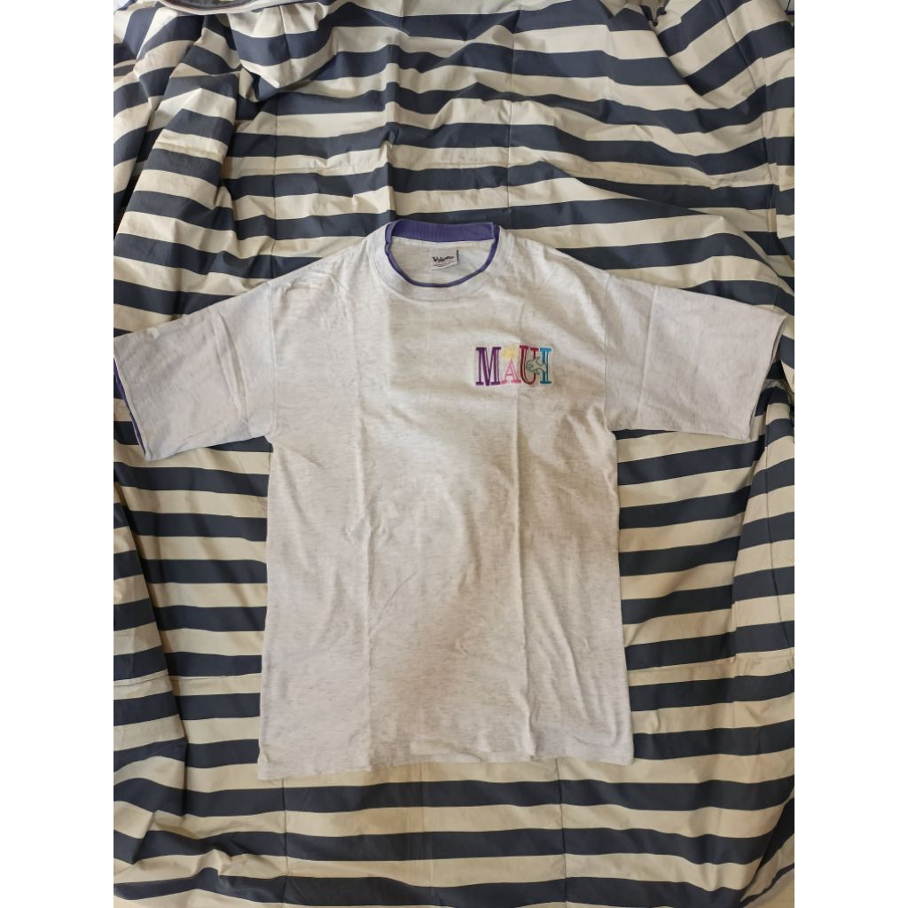 Preloved Baju Kaos Pria Volunteer Abu-Abu