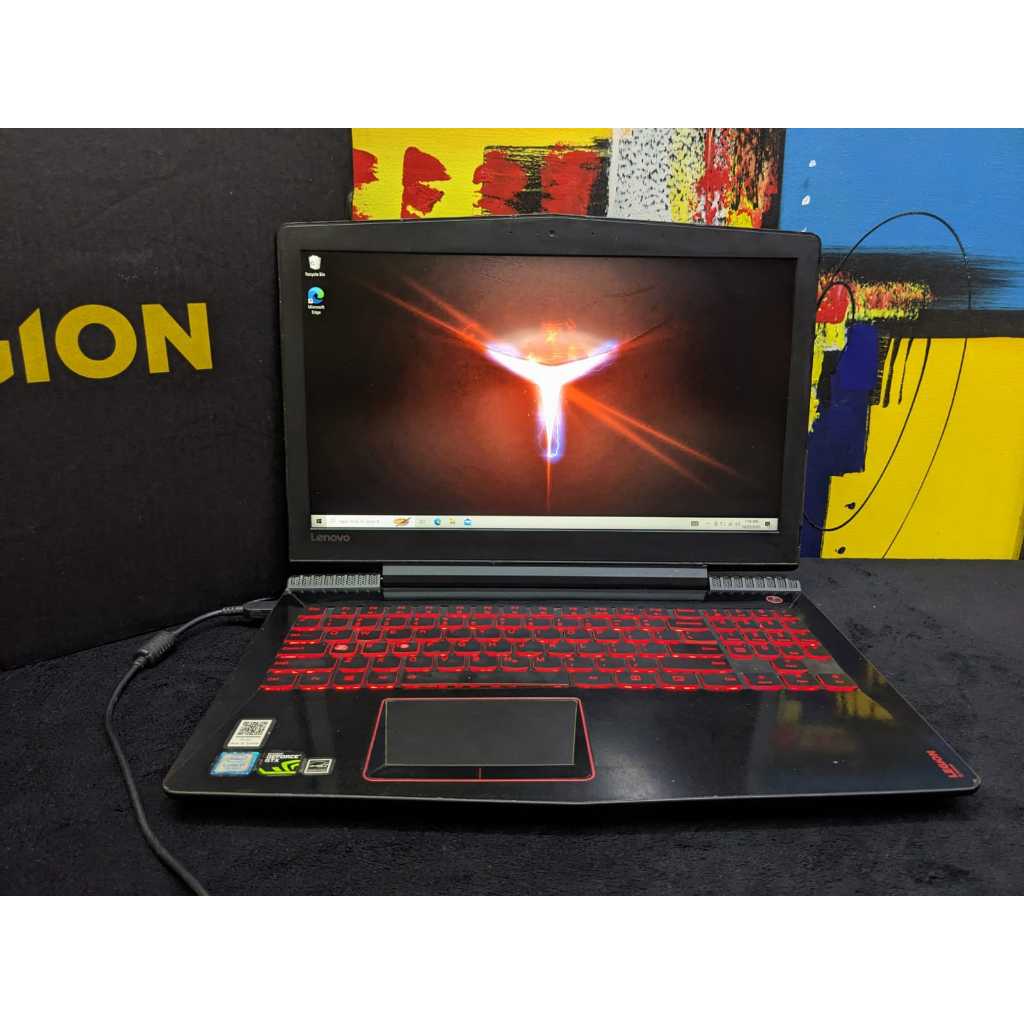 Laptop Lenovo Legion Y520 Core i7 7700HQ 16/512 GTX 1050 Fullset Murah