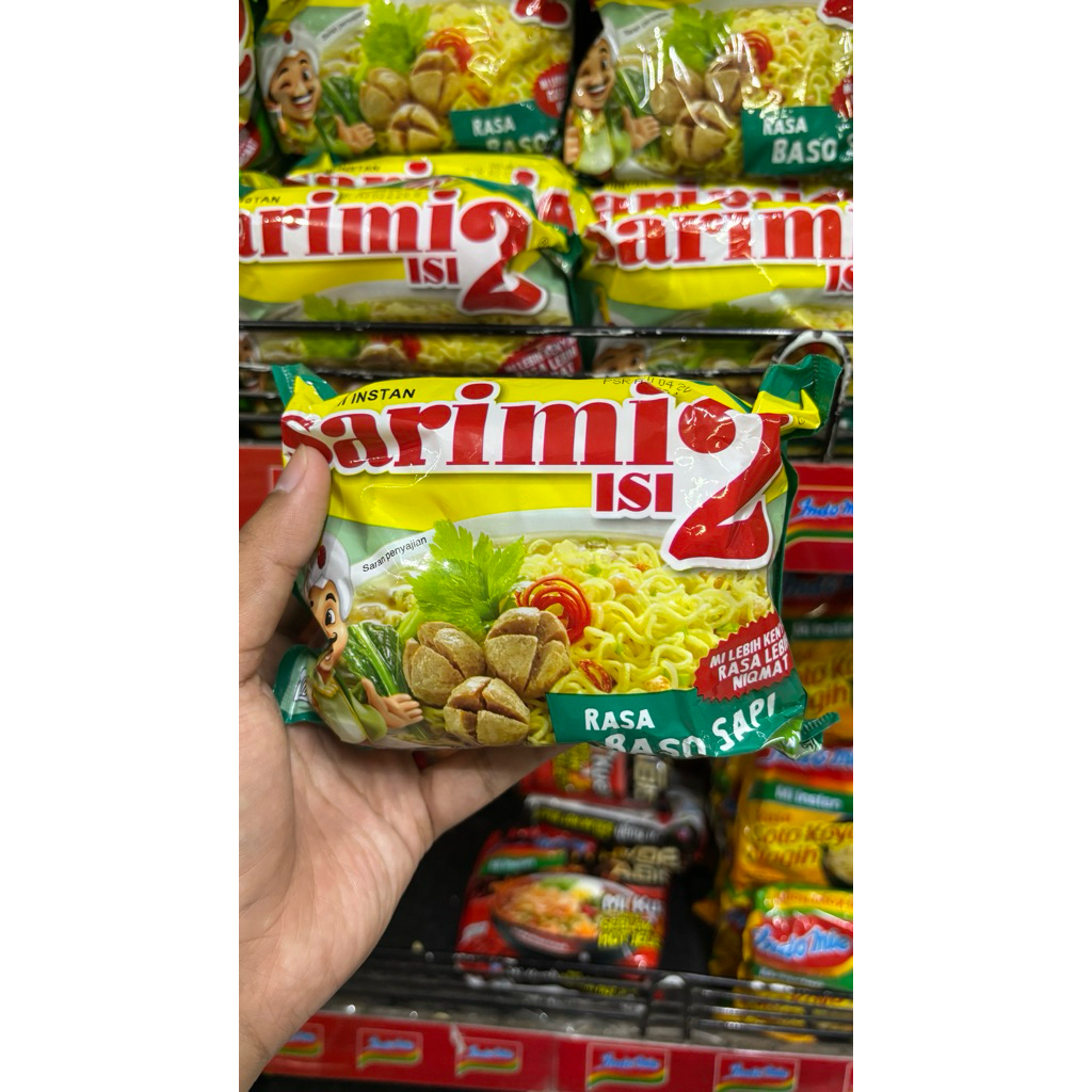 Sarimi Isi 2 Rasa Baso Sapi