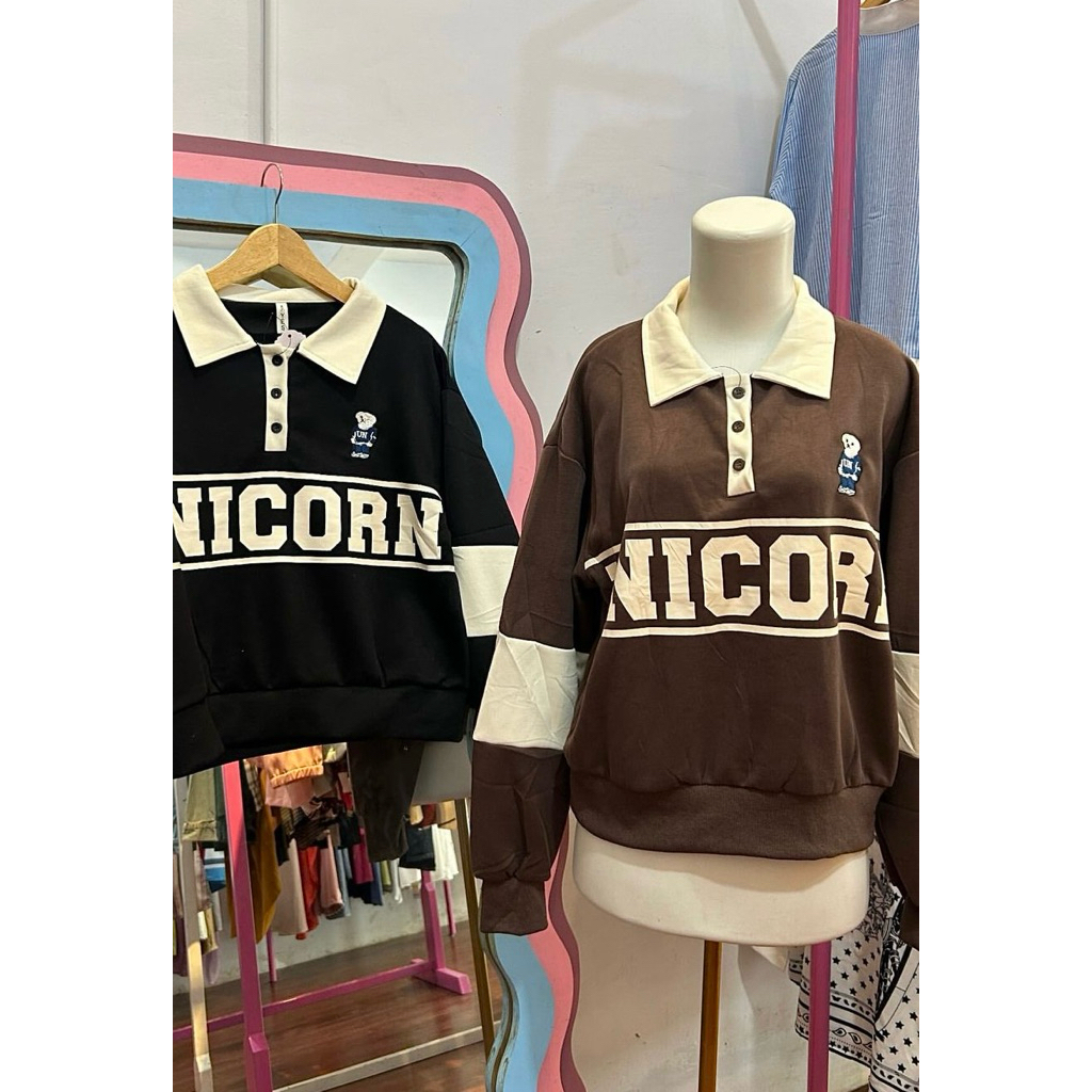 Baju import bkk kerah kancing