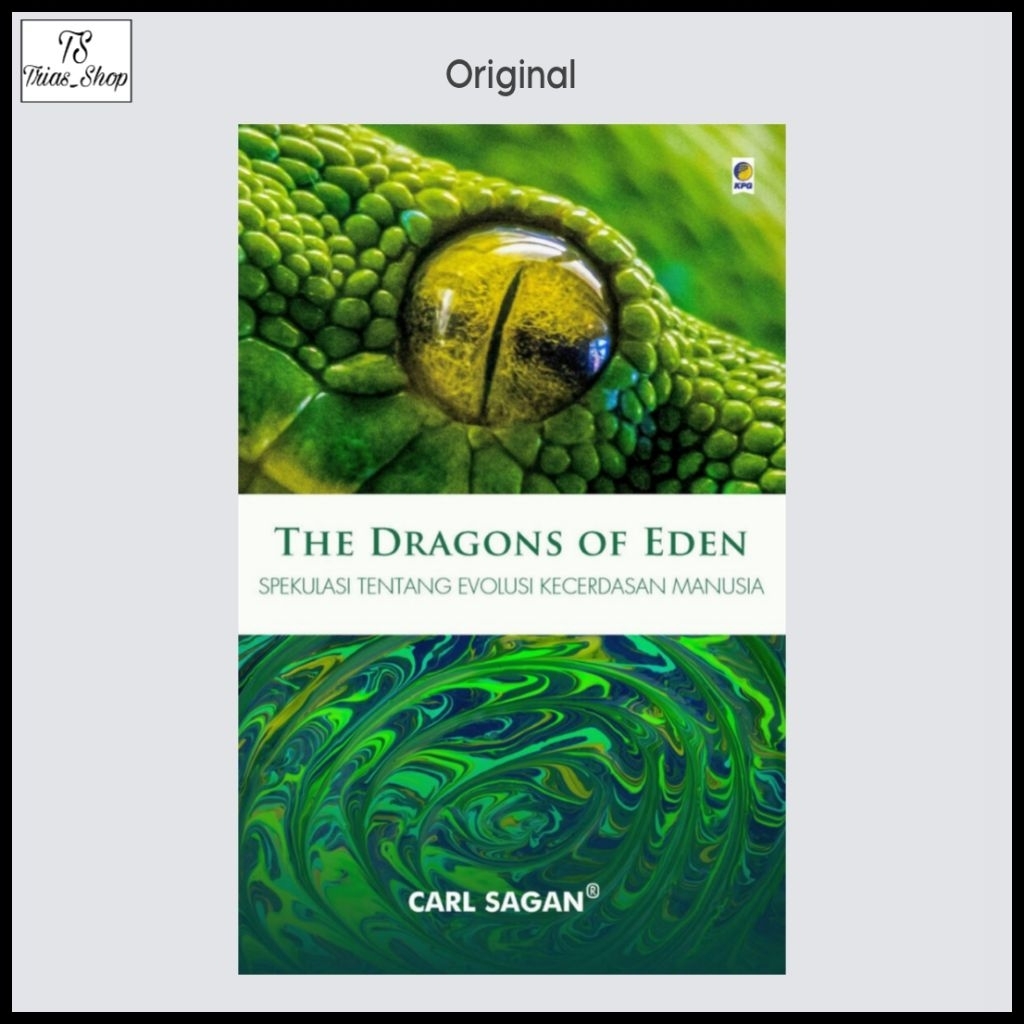 Buku The Dragons of Eden Carl Sagan Penulis Kosmos