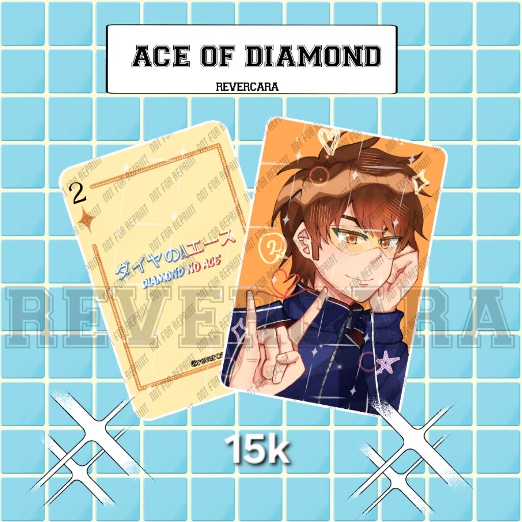 Photocard Ace Of Diamond Miyuki Kazuya Diamond No Ace