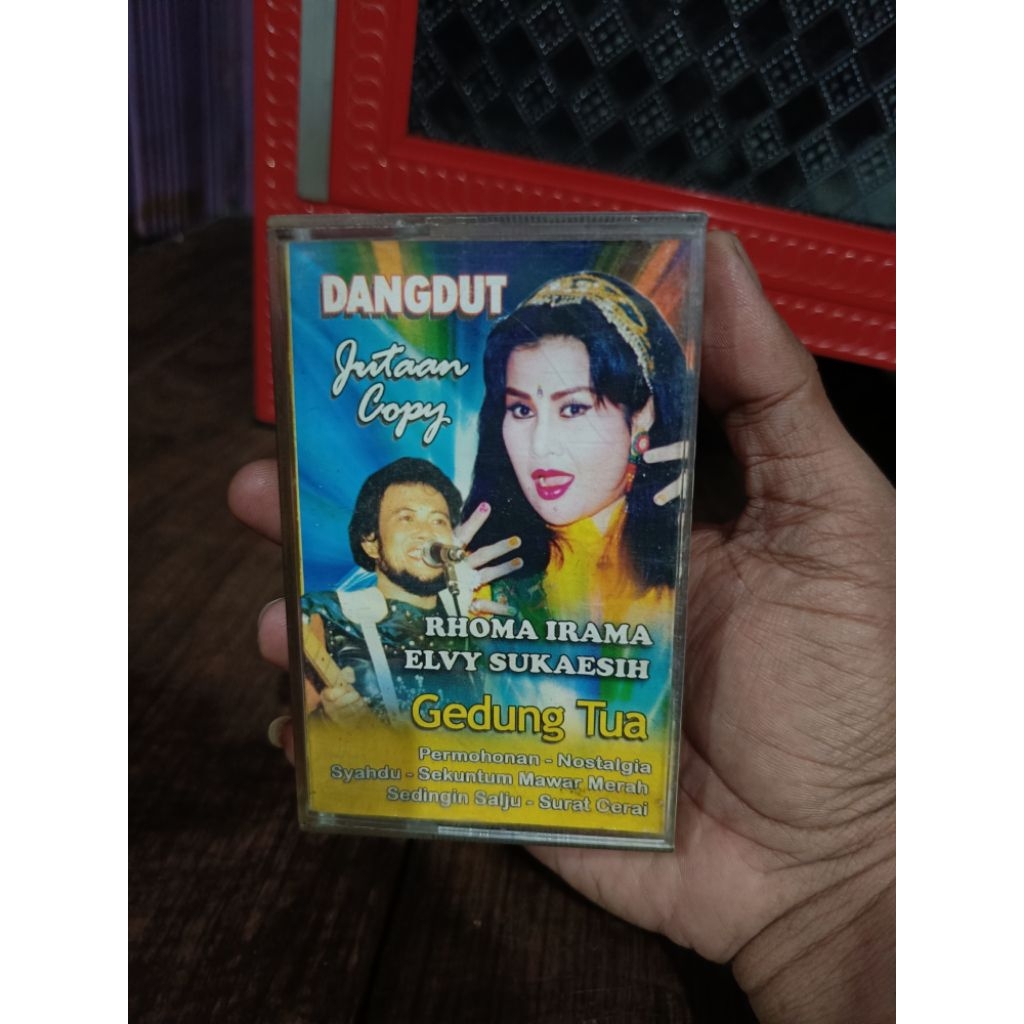 Kaset Pita Rhoma Irama/Elvy Sukaesih Normal