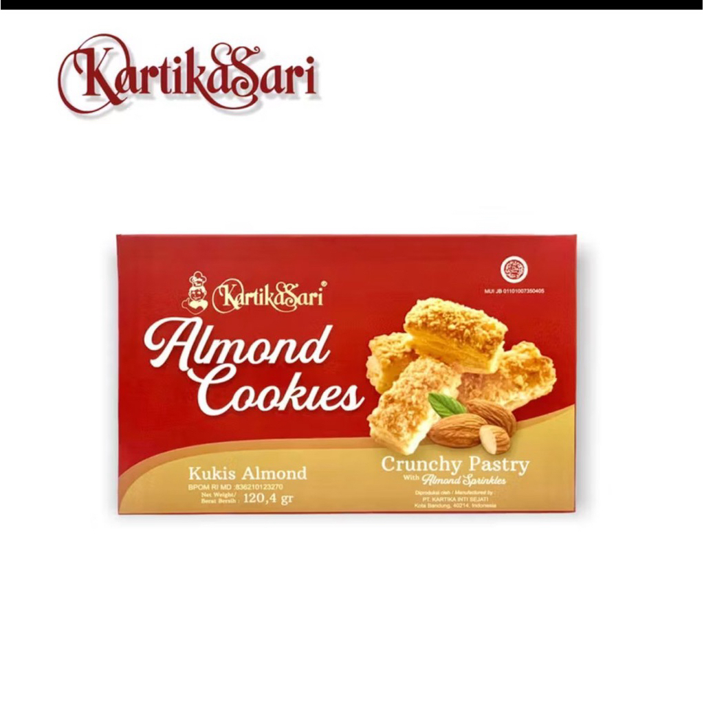 Almond Cookies By Kartika Sari