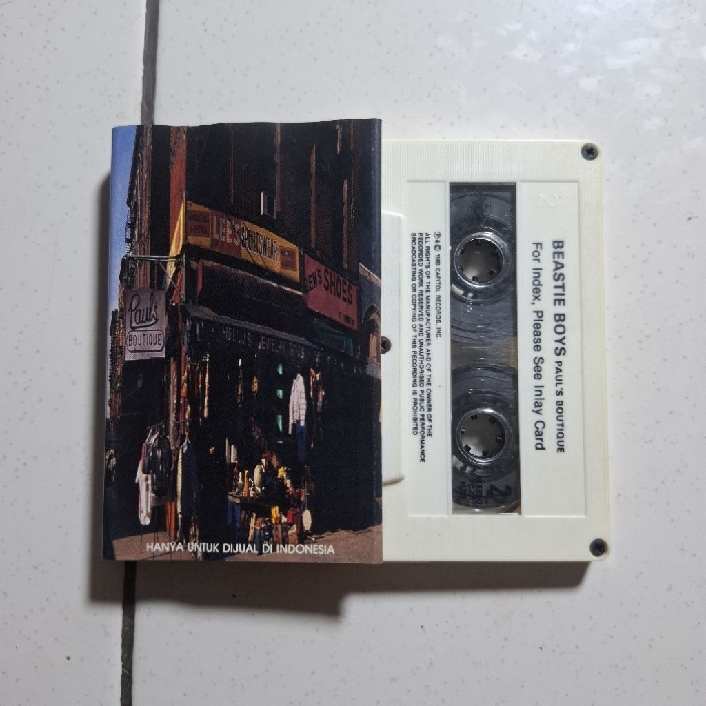 Kaset Pita Beastie Boys Paul s Boutique Second