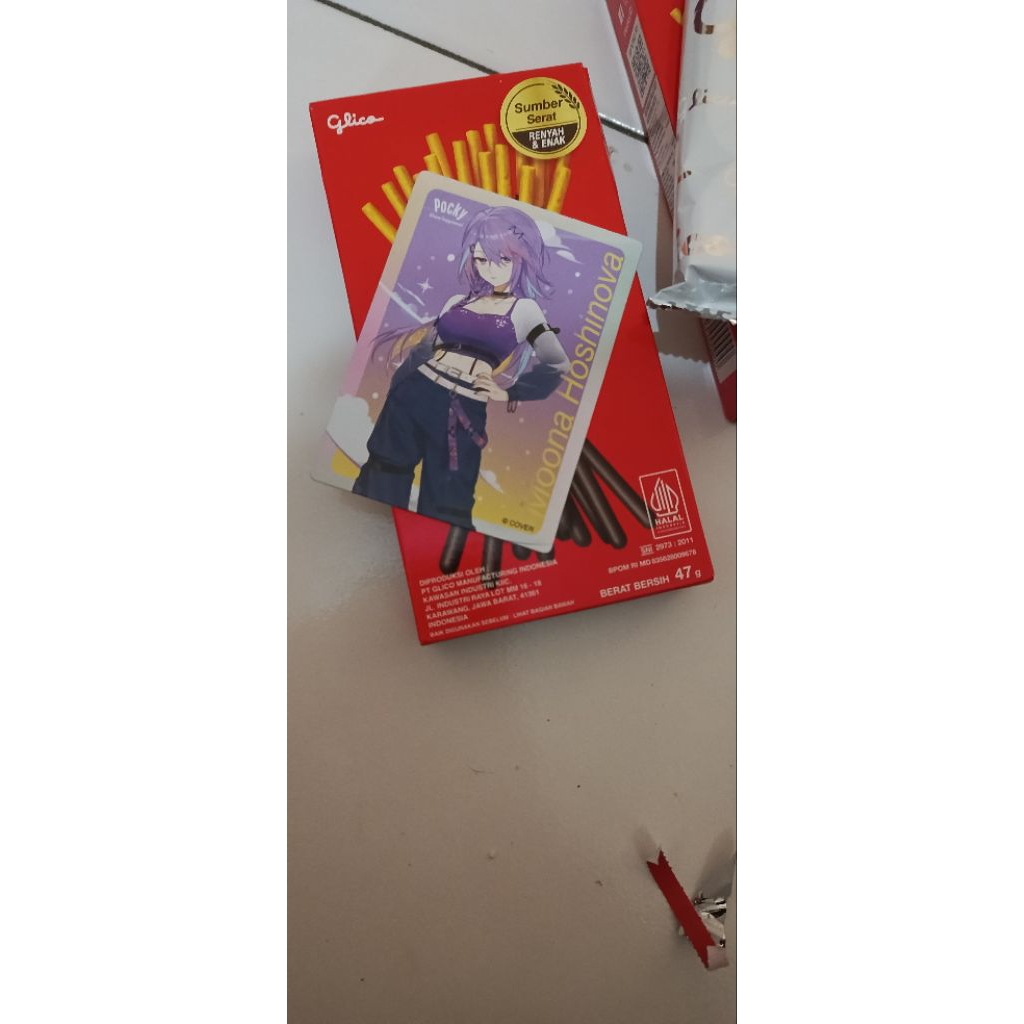 pocky x hololive Photo card/pc pocky