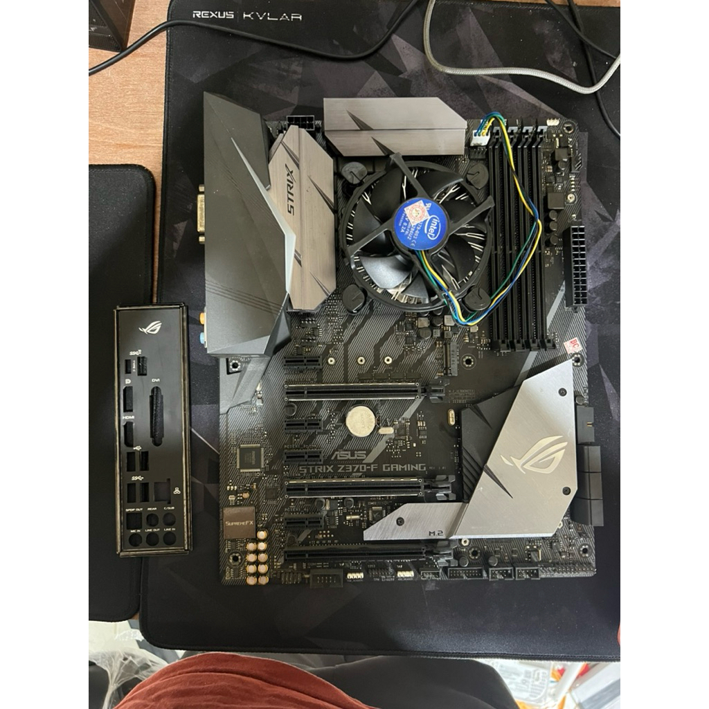 Bundle Paketan i7-8700K Asus Z370-F Gaming DDR4 T-Force 8GB