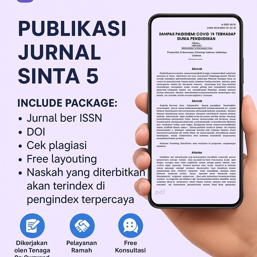 Paket Publikasi Jurnal Sinta 5
