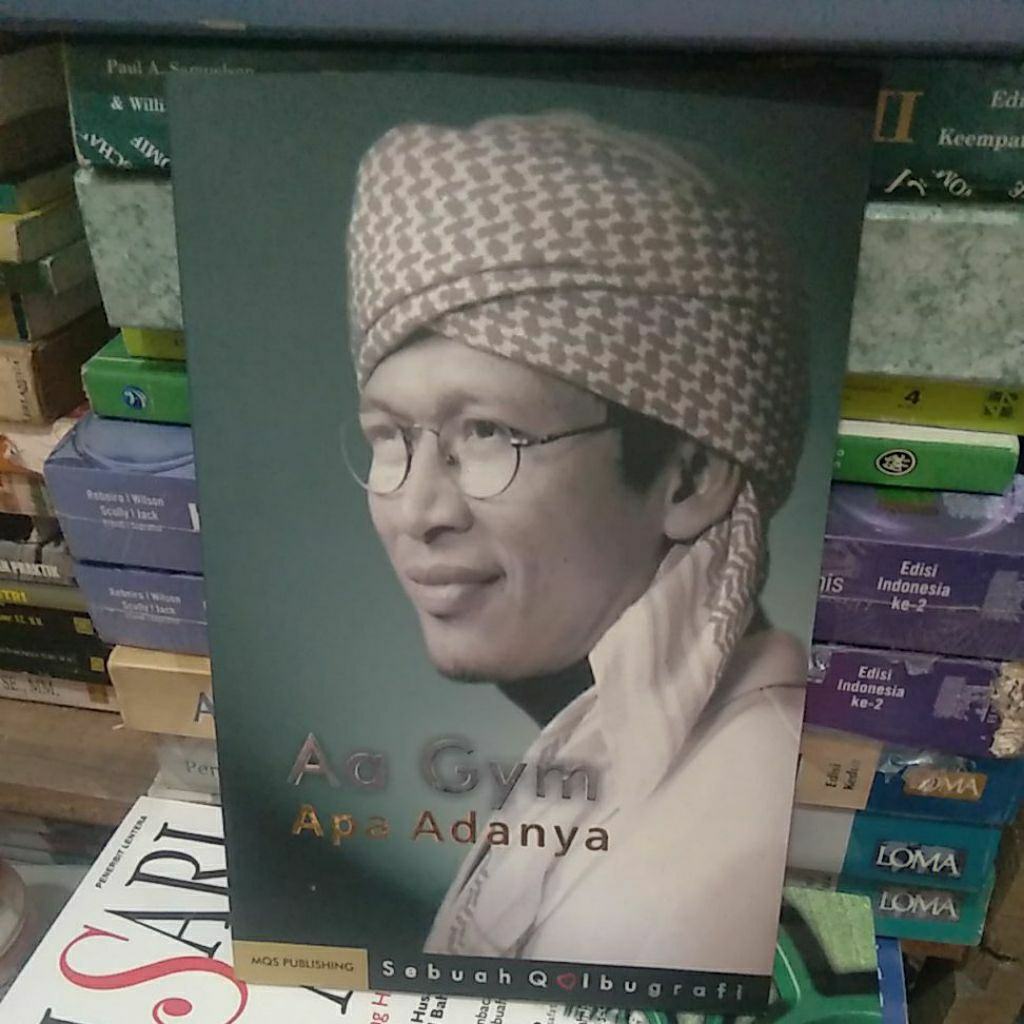 Aa Gym Apa Adanya buku bekas yang ori