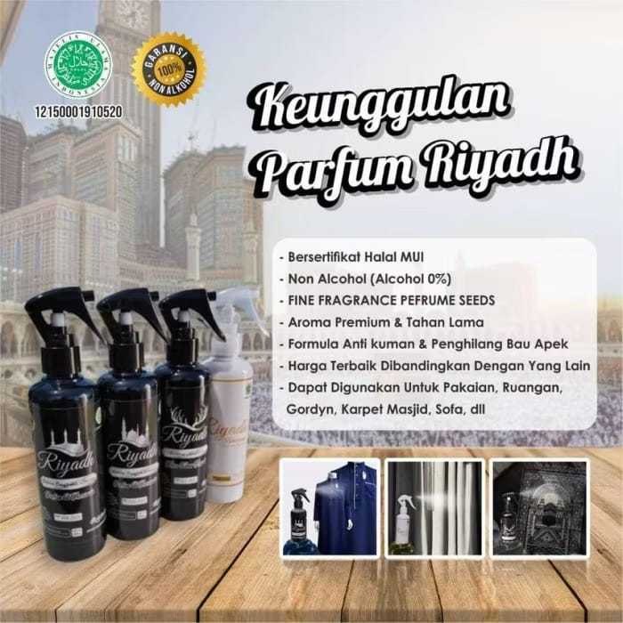 Parfum Interior Riyadh Parfum Karpet Masjid (Aroma Masjidil Haram dan Aroma Masjid Nabawi)