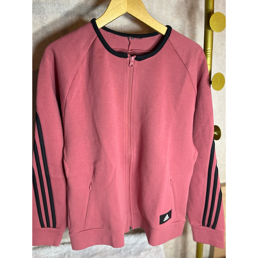 Outer Wanita Jaket Adidas Women’s Jacket Pink Preloved Murah