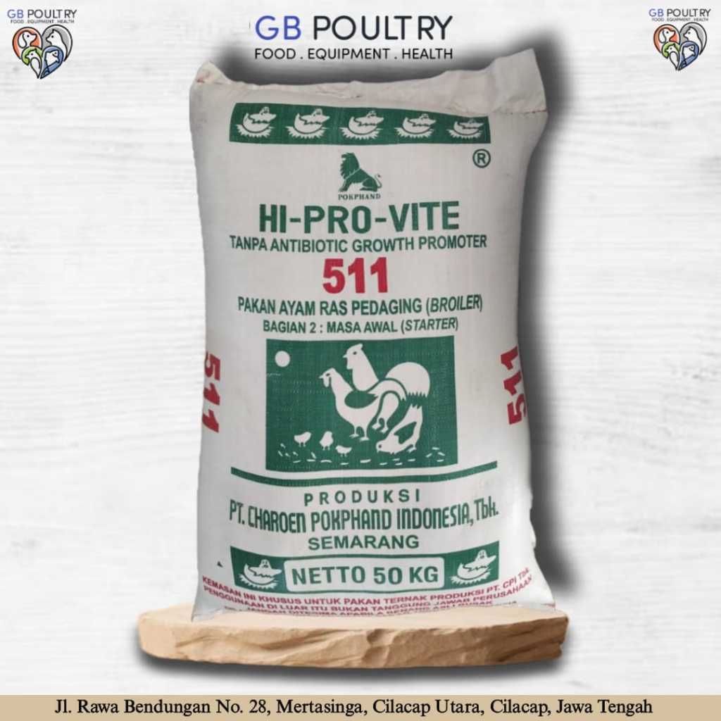 HI-PRO-VITE 511 Voer Ayam Pedaging Charoen Pokphand
