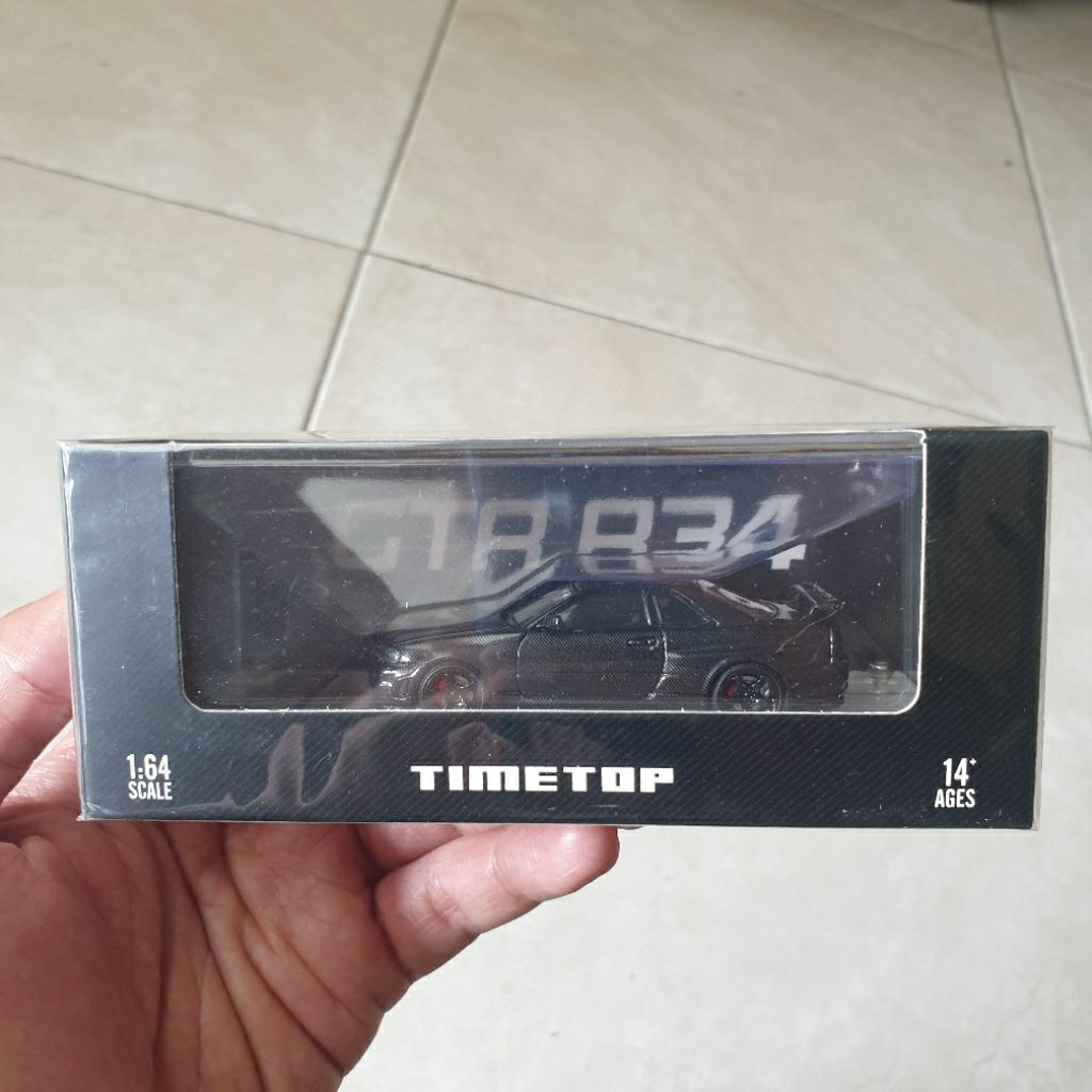 Time Top Nissan GTR R34 Full Carbon Black