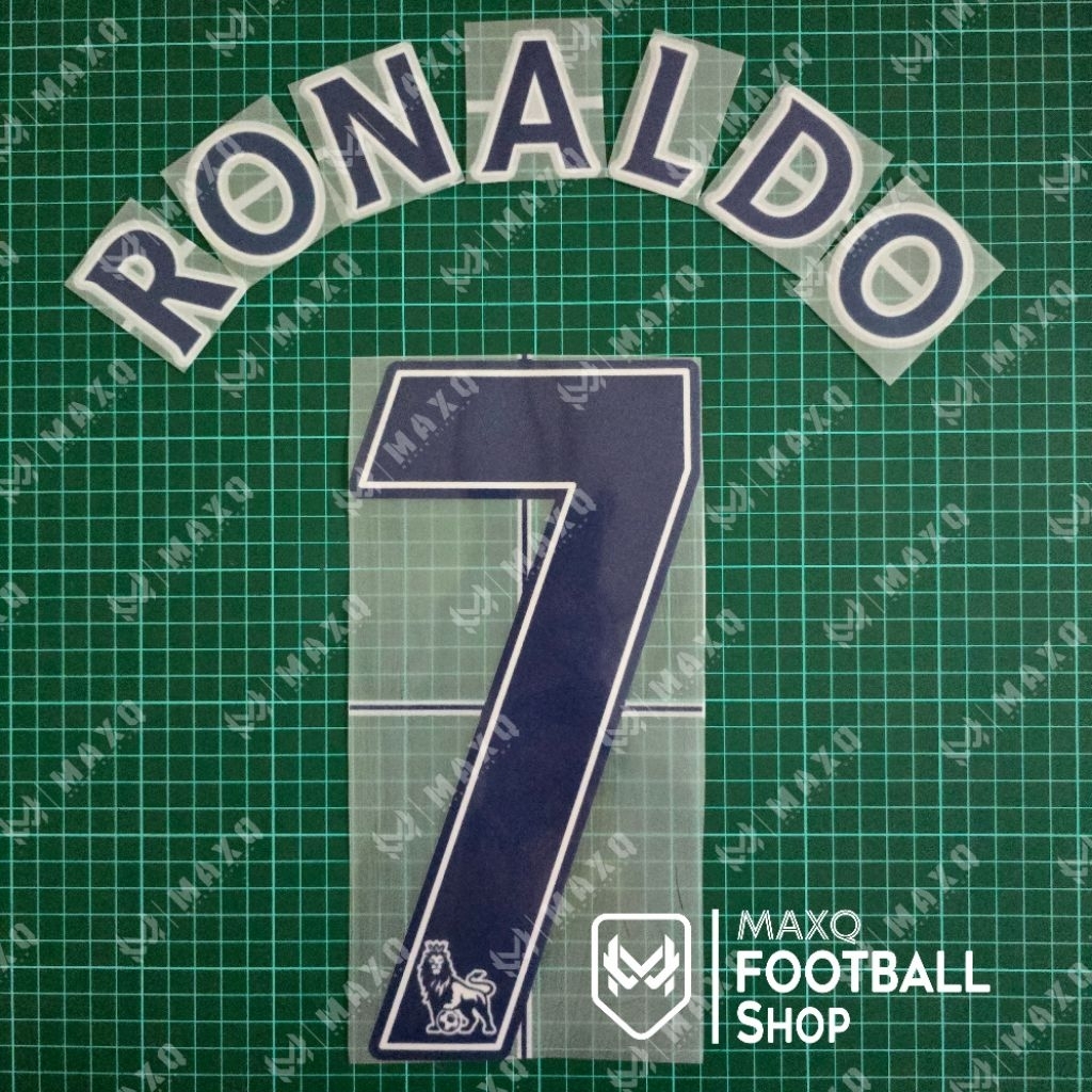 NAMESET RONALDO 2007 / 2013 NAVY MANCHESTERR MU