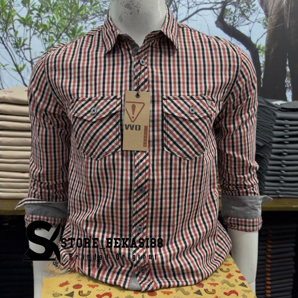 WATCHOUT JEANS ORIGINAL Kemeja pria