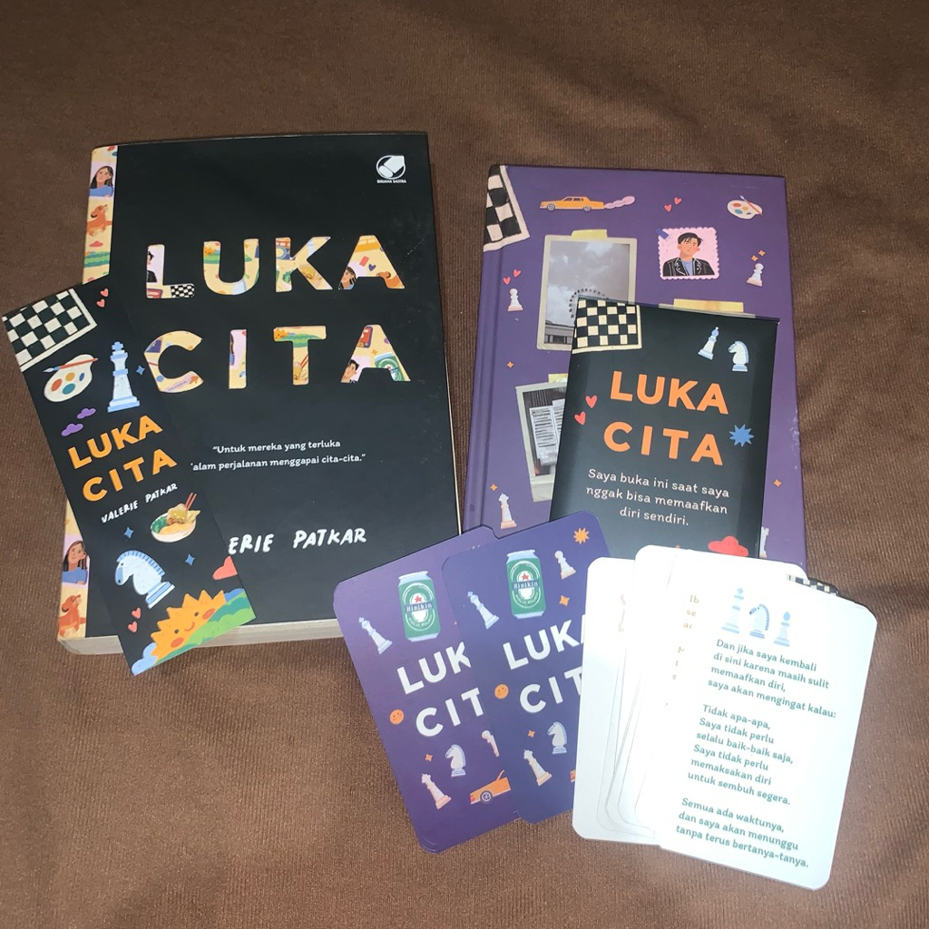 (BOOKED) WTS WTB PRELOVED NOVEL luka cita valerie patkar hujan tere liye better than the movies lynn