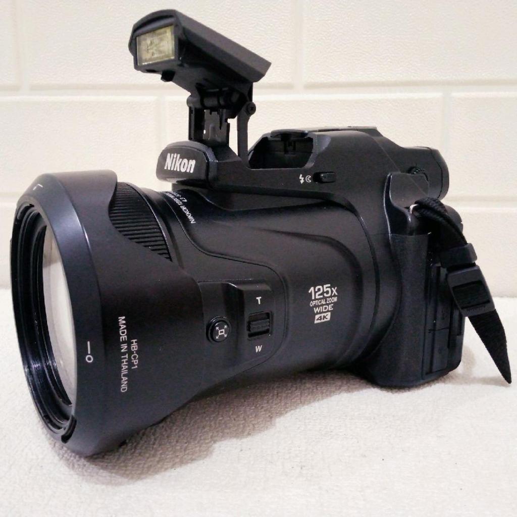 Nikon Coolpix p1000 / Kamera Nikon p1000 lensa nikkor 125x wide optical zoom ed vr