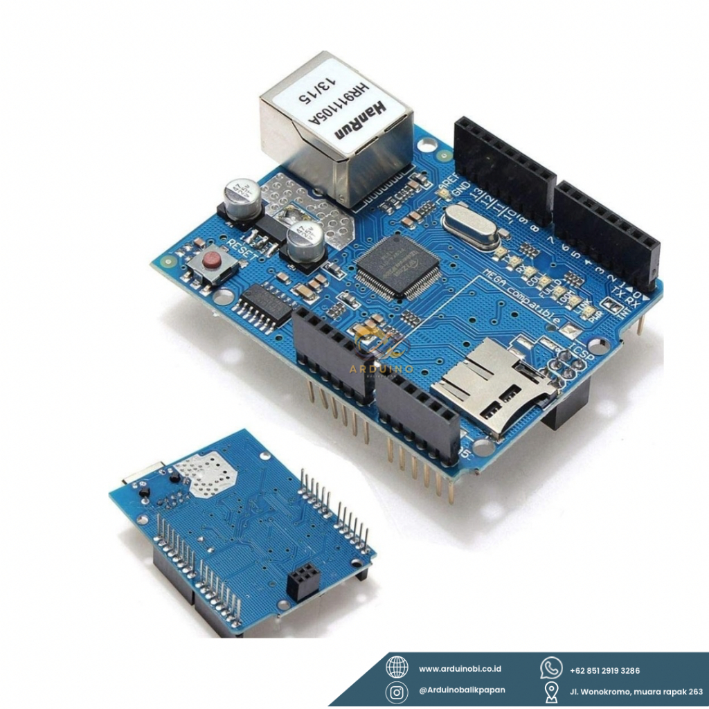 ETHERNET W5100 SHIELD MODULE FOR  ARDUINO UNO & MEGA -