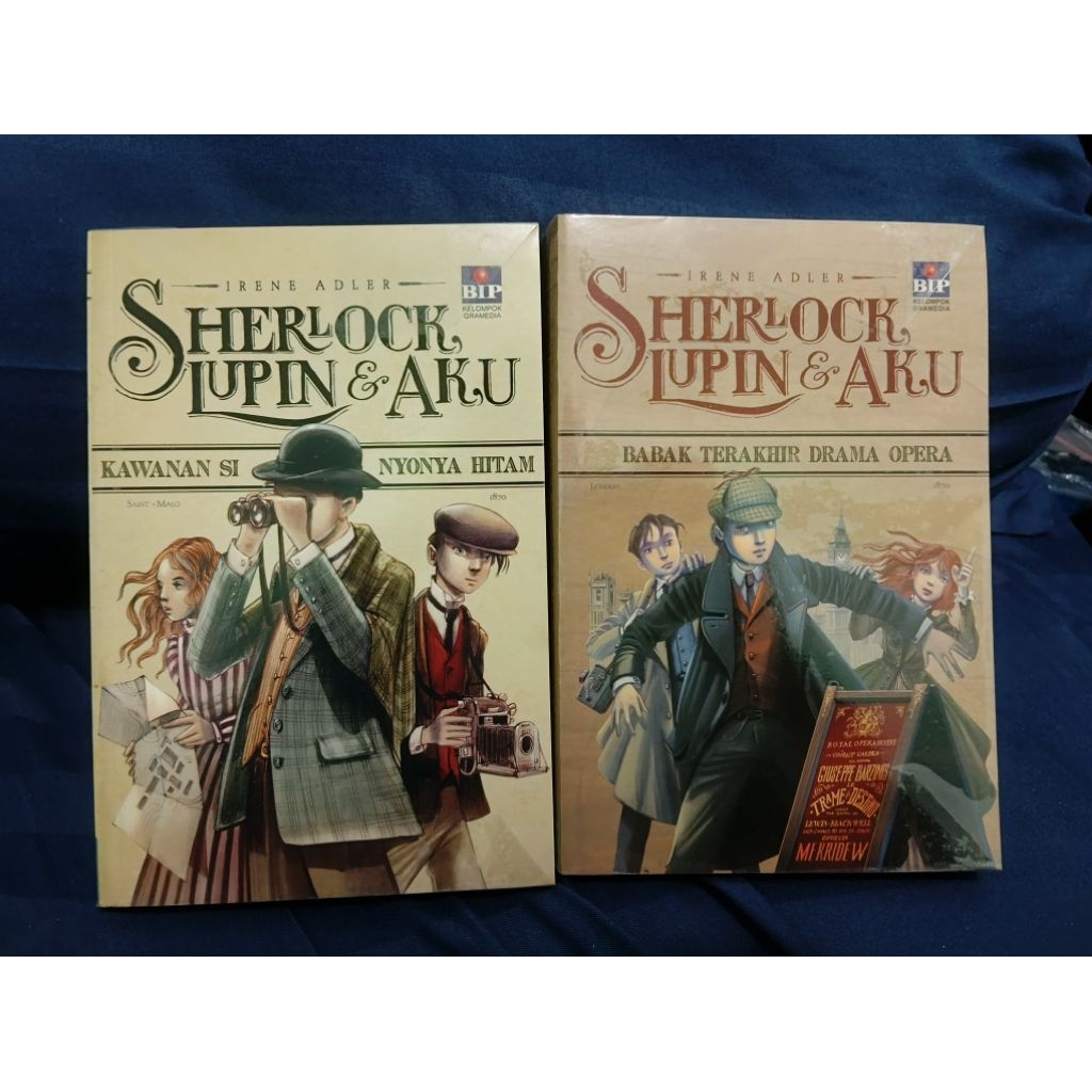 Novel preloved ori - Sherlock, lupin dan aku - Irene Adler