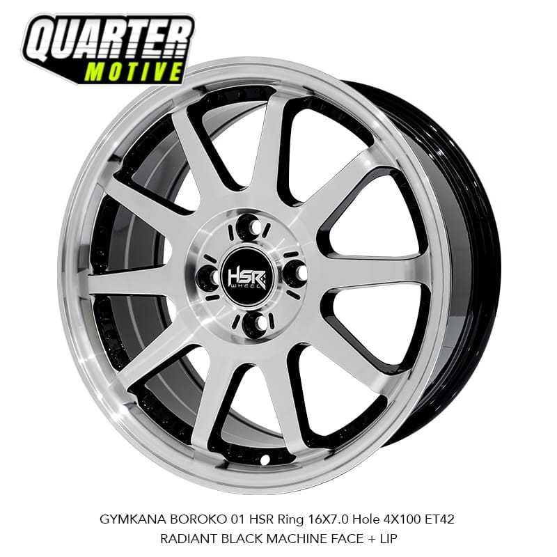 Velg Mobil Hsr Gymkana Buat Mobil Brio, Agya, Sigra