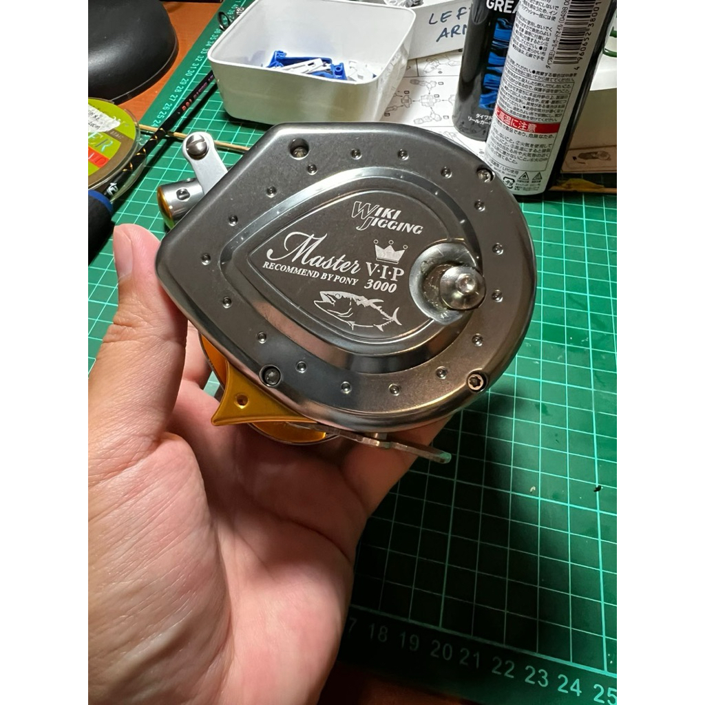 ( PRELOVED ) LIKE NEW REEL OH JIGGING MASTER VIP 3000 LIMITED EDITION | ALAT PANCING IKAN LAUT | SEP