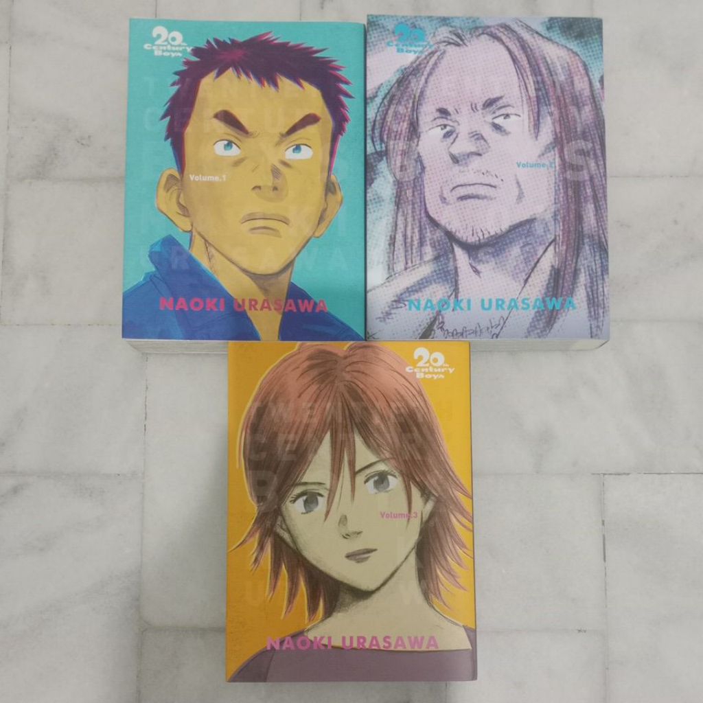 Set Komik 20th Century Boys Complete Edition Volume 01-03 (Baca Deskripsi)