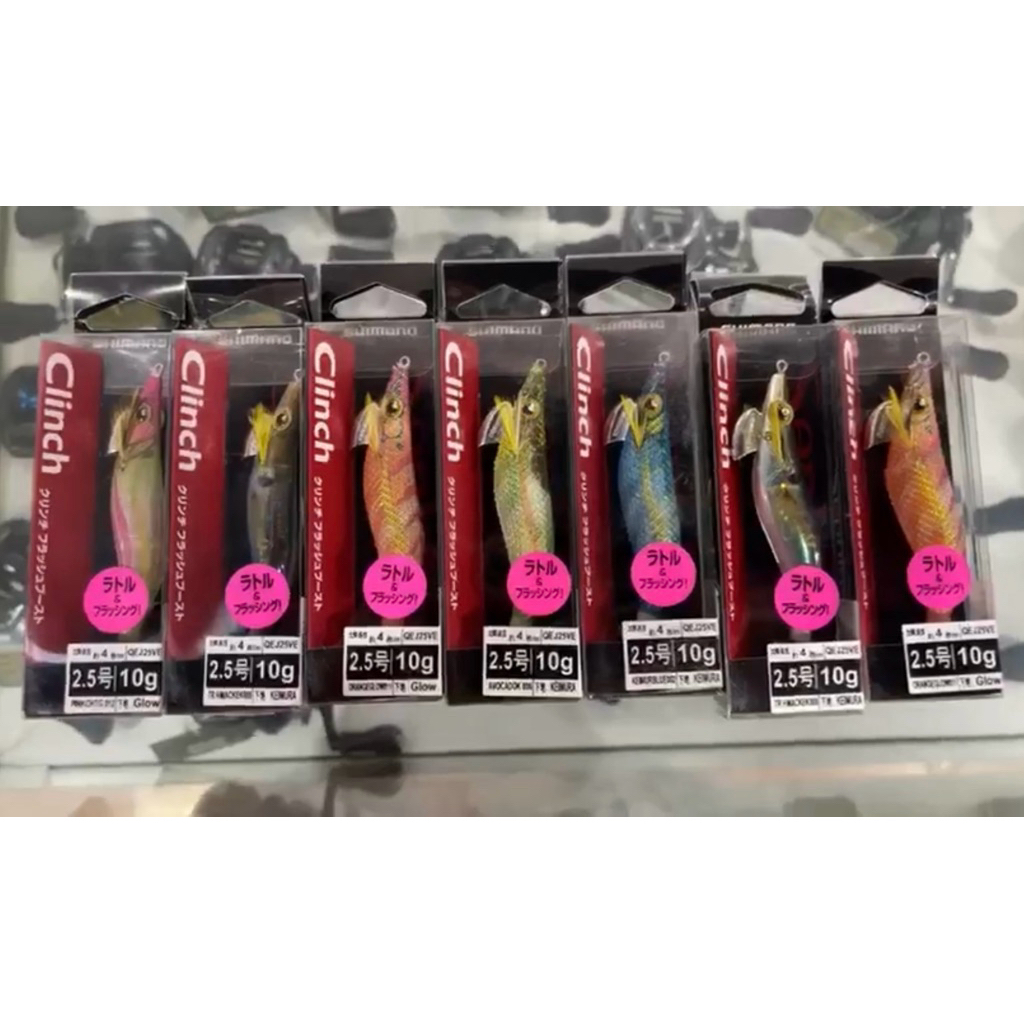 UMPAN SHIMANO EGI SEPHIA CLINCH FLASHBOOST 2,5 & 3.0