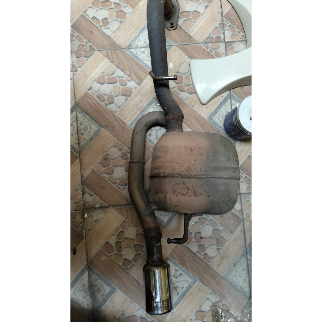 knalpot copotan yaris bakpao 2013 standar