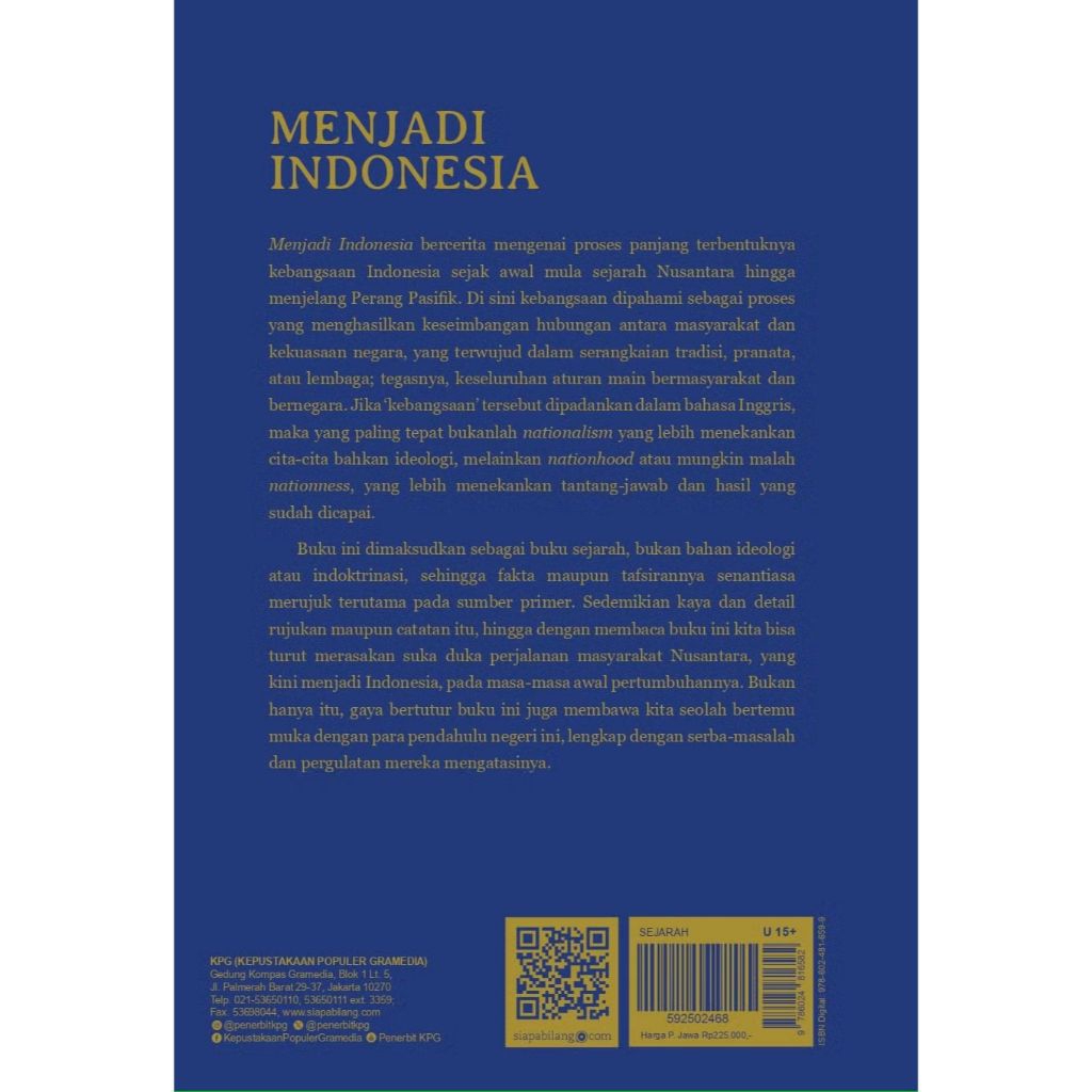 Buku Menjadi Indonesia - Parakitri T. Simbolon