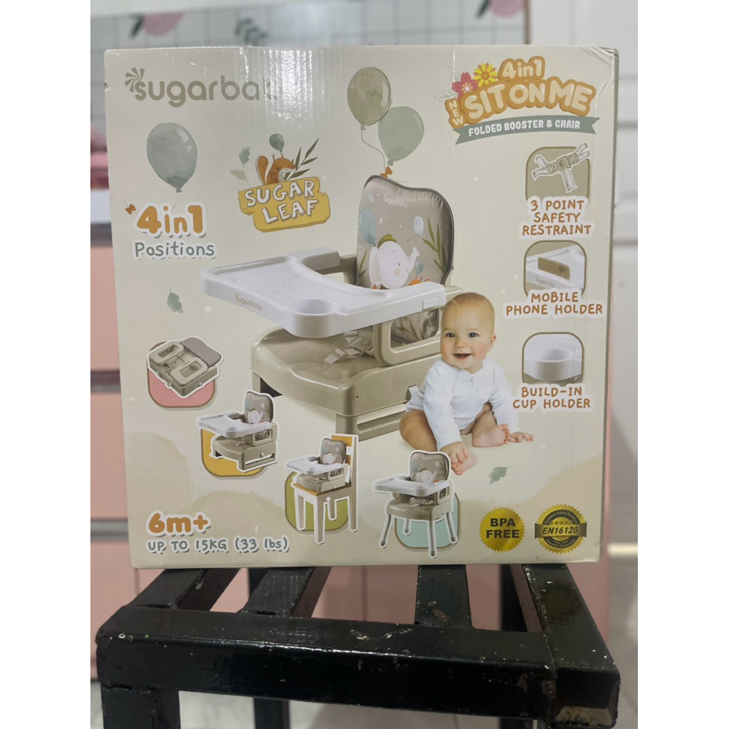 sugar baby tempat duduk makan bayi