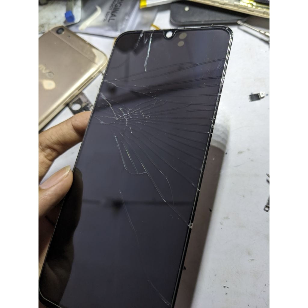 LCD Vivo V21 5G/V25E/V25 5G/T1 PRO 5G/S9E original copotan, minus