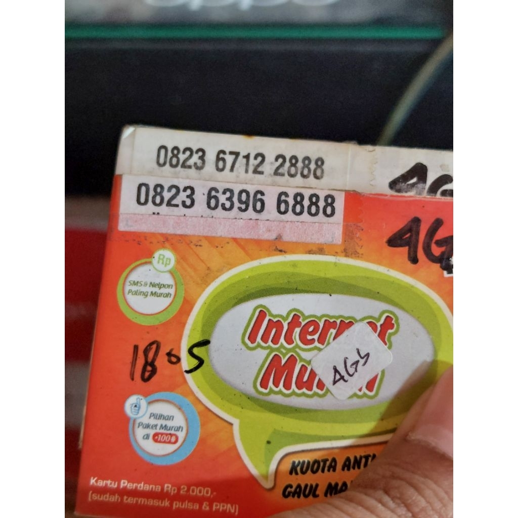 NOMOR CANTIK TELKOMSEL PRABAYAR KARTU AS 4G TRIPLE 888 EKOR RAPIH MURAH