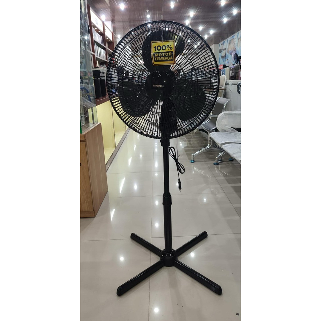 KIPAS ANGIN BERDIRI MIYAKO 2In1 1606XPL 16” 16 INCH PLASTIK BESAR MUSANG