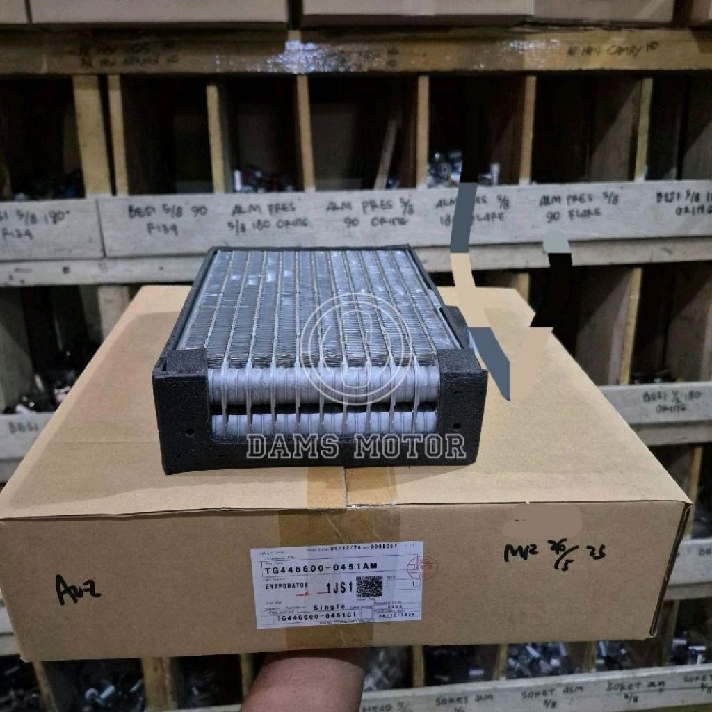 Cooling Coil Evaporator AC Mobil Avanza / Xenia Lama Denso (04513) 2004-2011