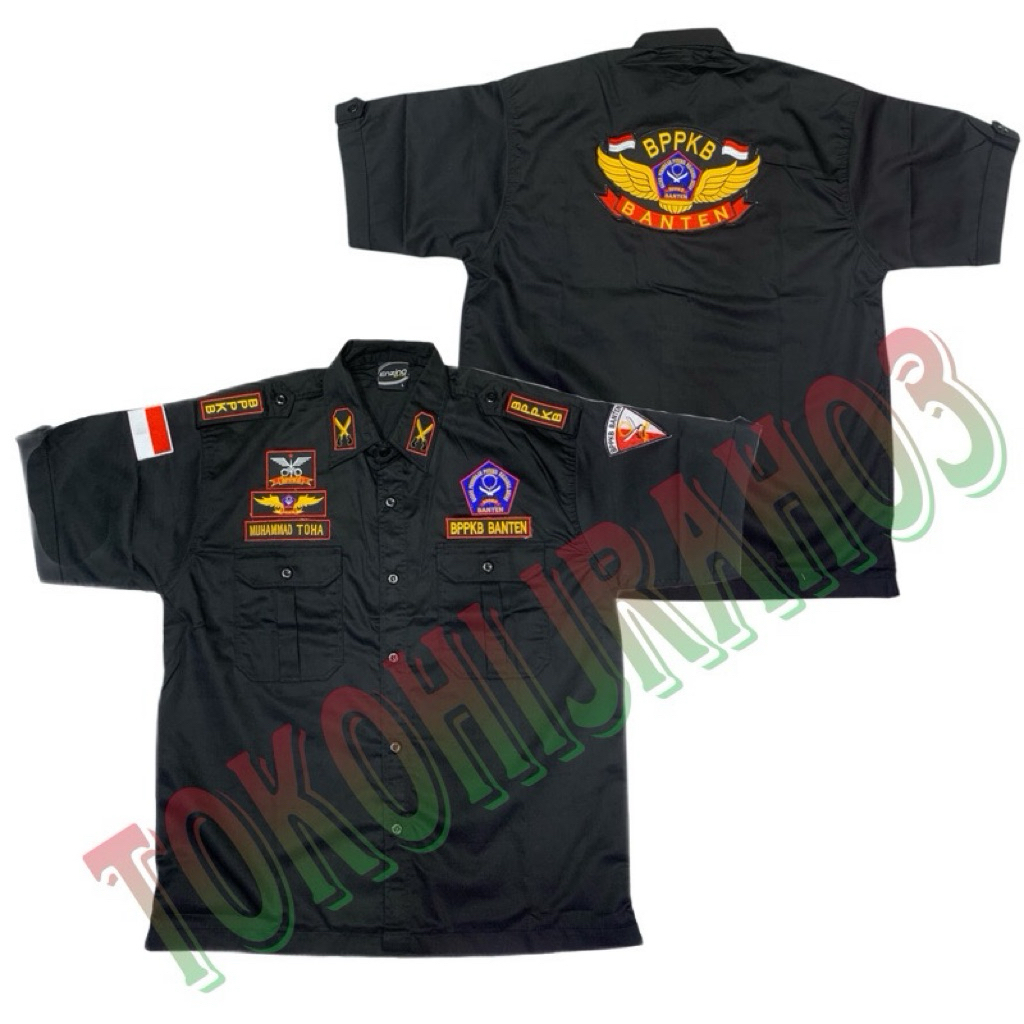 UKURAN BIG SIZE - KEMEJA BPPKB BANTEN TERBARU  Seragam PPBNI Satria Banten | KEMEJA BPPKB BANTEN TER