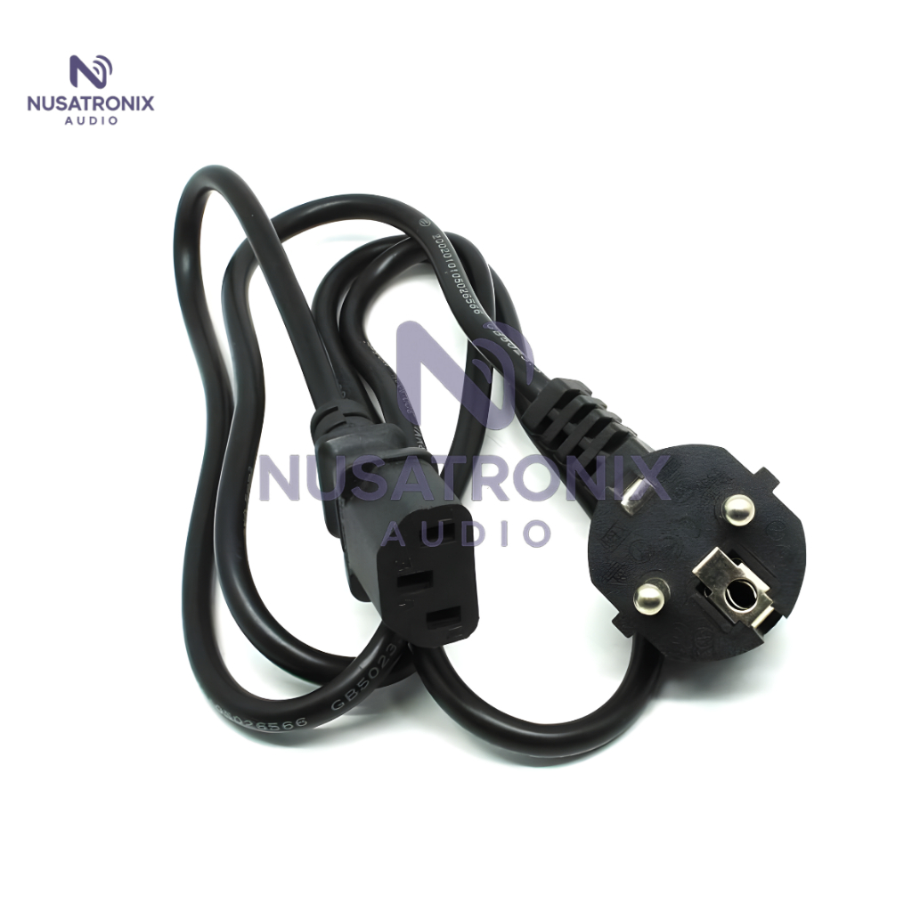 KABEL AC KOMPUTER - KABEL POWER AMPLIFIER - KABEL LISTIK 3 PIN