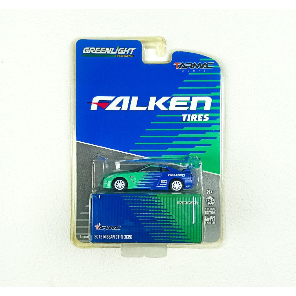 Greenlight x Tarmac Works 2015 Nissan GT-R (R35) Falken