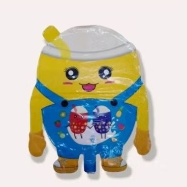 balon foil karakter boba kuning