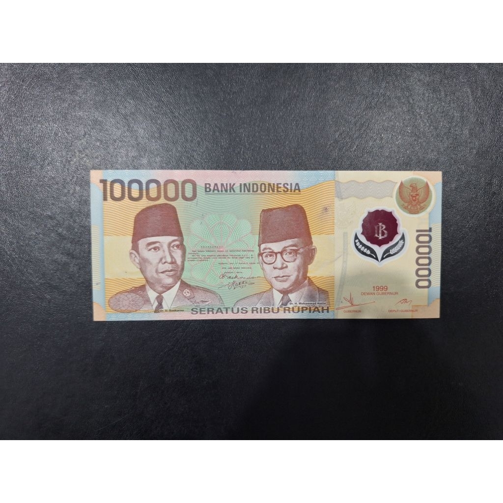 Uang Kuno 100.000 Rupiah Tahun 1990-an