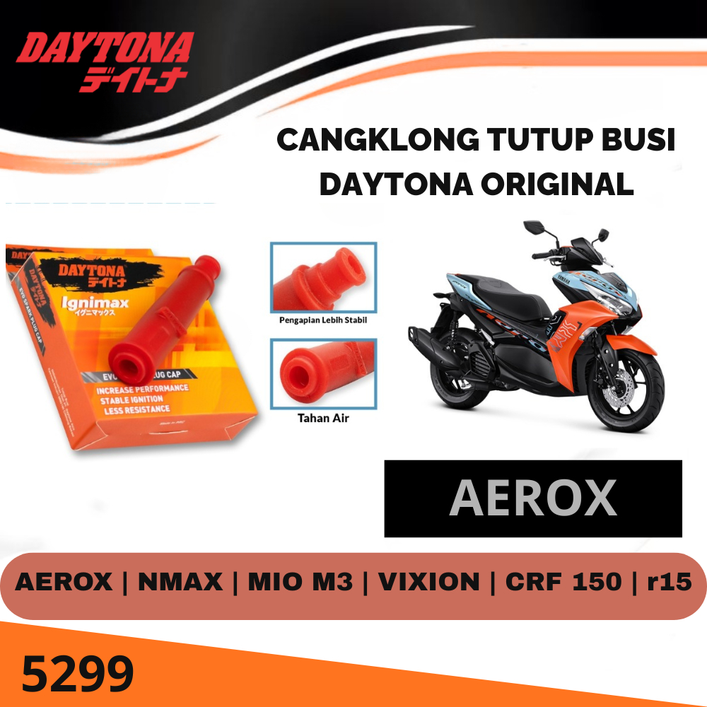 Cangklong Busi Daytona Racing Yamaha Aerox 5299