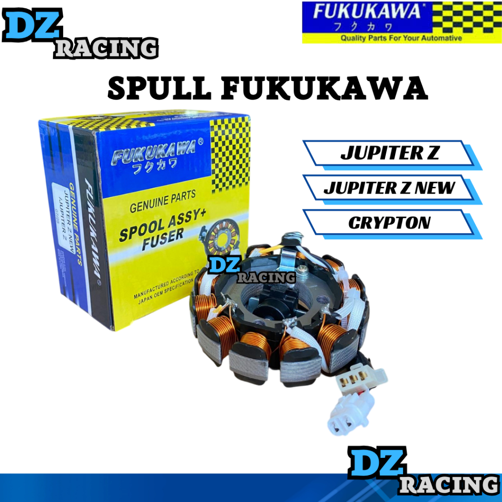 Spull Spool Jupiter Z Assy Plus Pulser Pengapian Original Fukukawa