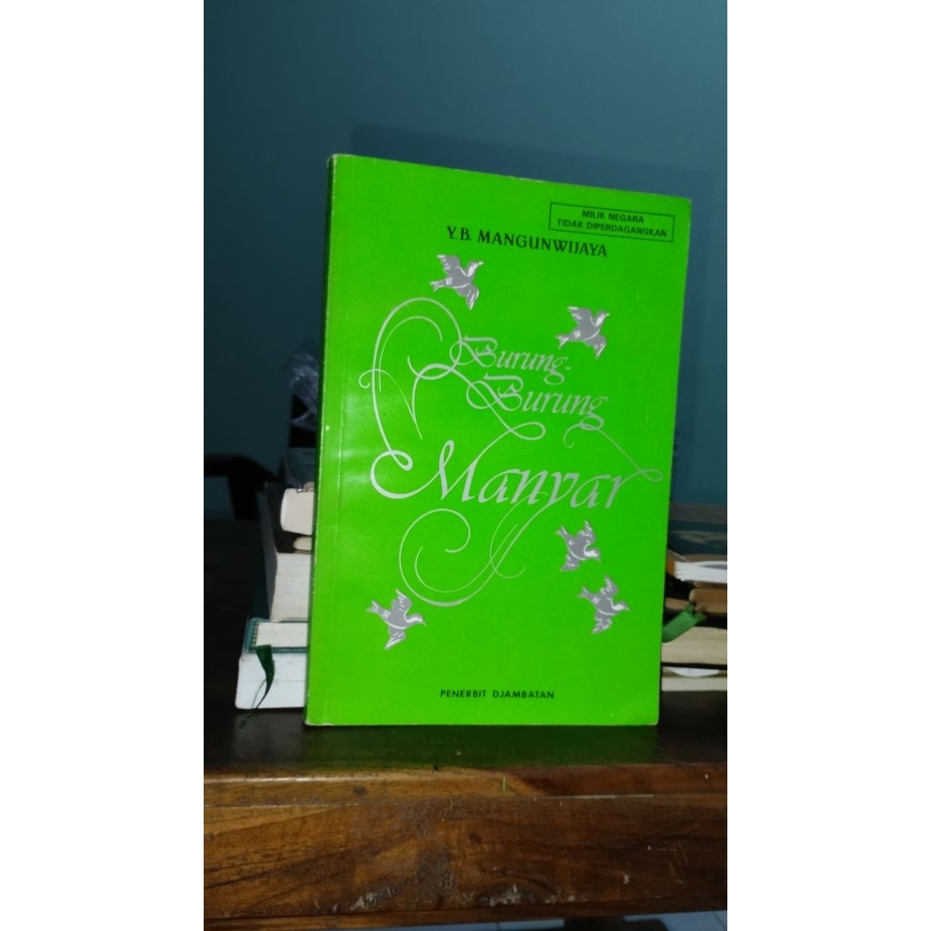 NOVEL BURUNG BURUNG MANYAR