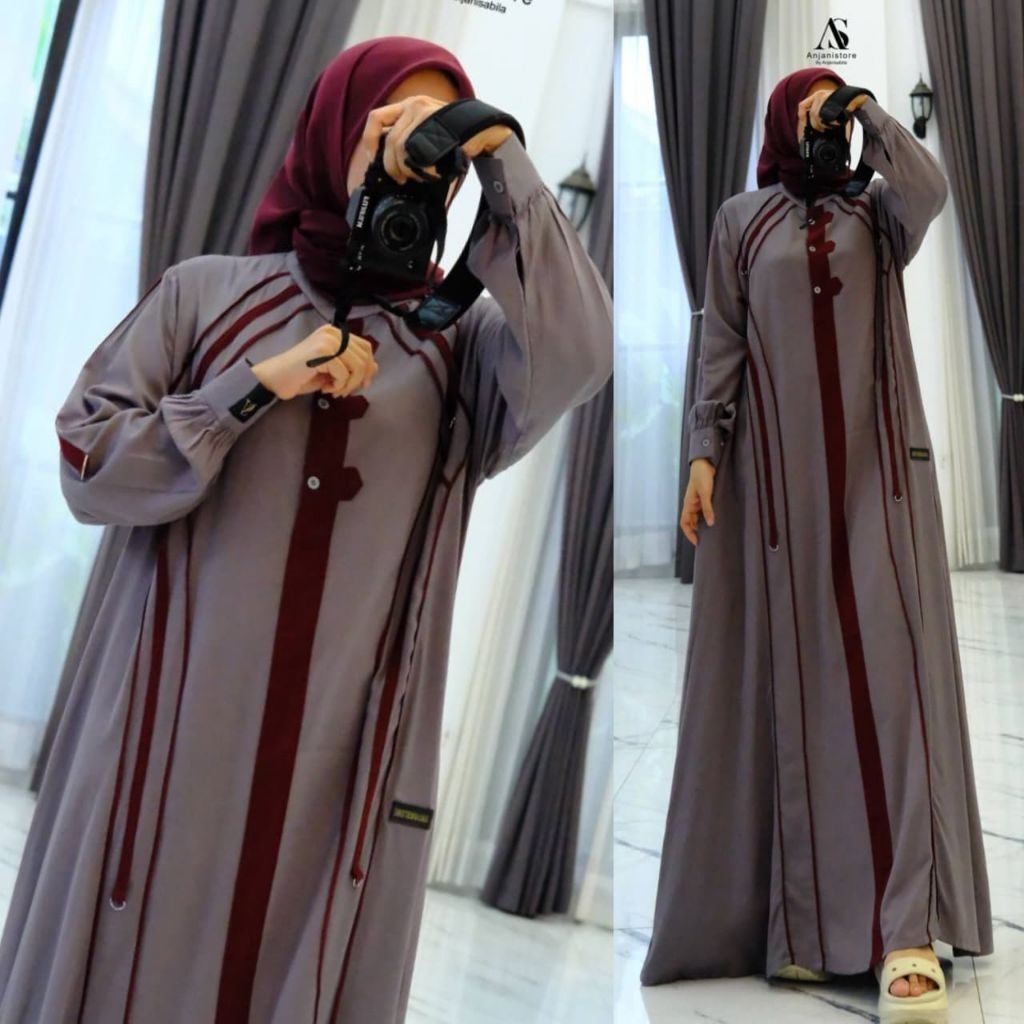 Dress ANJANI STORE  Twill Uniqlo