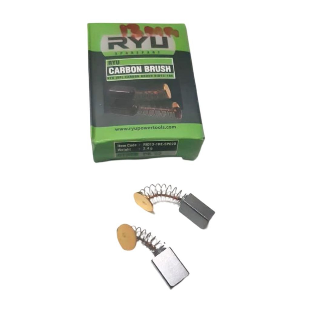 CARBON BRUSH MESIN BOR RYU 13MM 10MM SPUL SEPUL ARANG BOSTEL