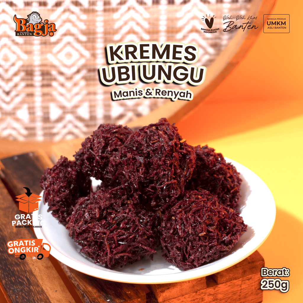 Kremes Ubi Ungu Original 250g