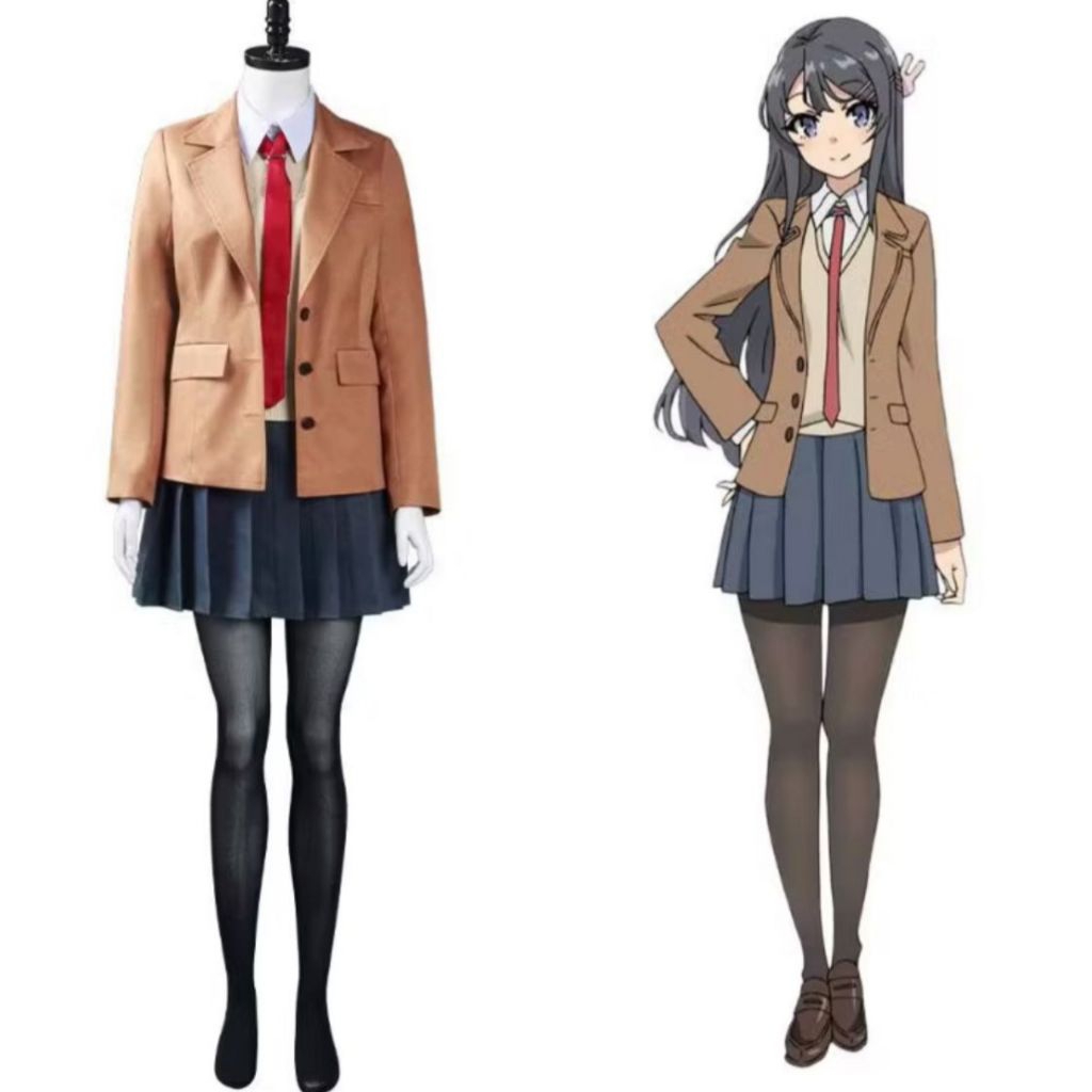 Costume Freebrand Sakurajima Mai Cosplay Costume Anime Seifuku