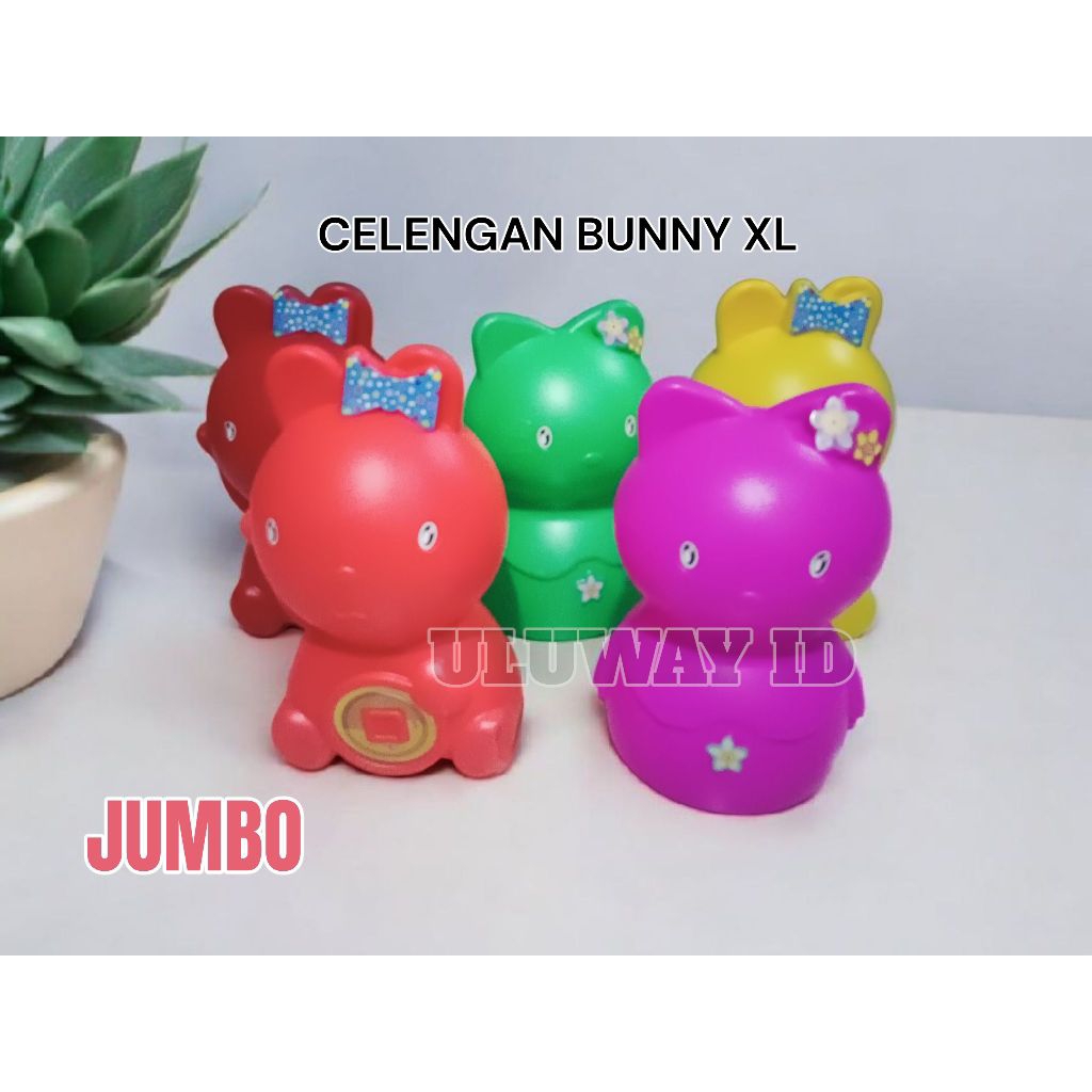 Celengan Plastik Jumbo / Celengan Bunny
