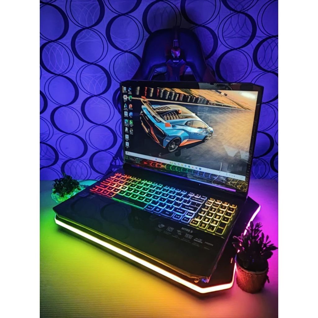 Laptop ACER NITRO 5-AN515 V17 RGB i7 GEN 11 NVIDIA RTX 3050 (ACER PREDATOR)