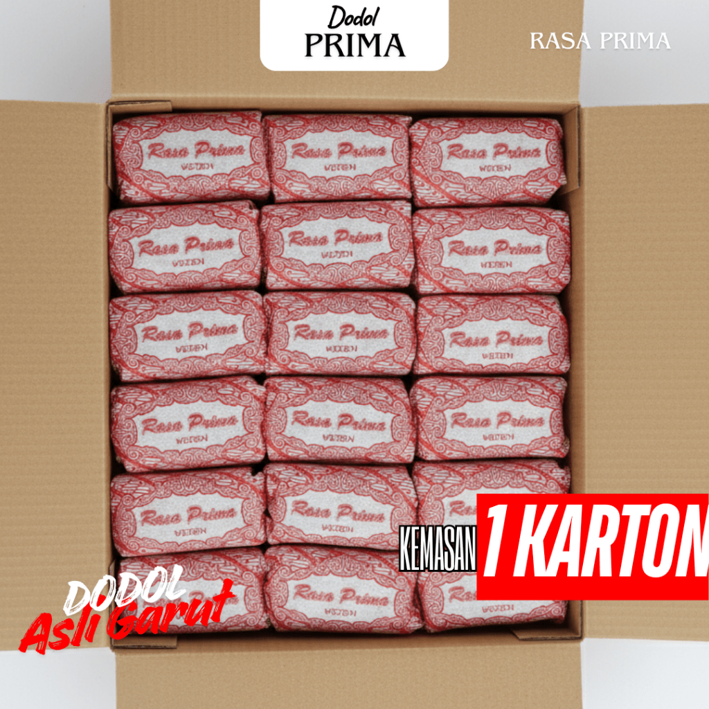Dodol Wijen Kartonan 1 Karton 10 Kg Asli Garut Manis Legit Premium Super Murah - Rasa Prima Wijen 1 